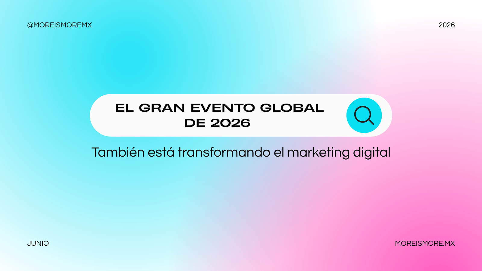 El gran evento global de 2026 también está transformando el marketing digital