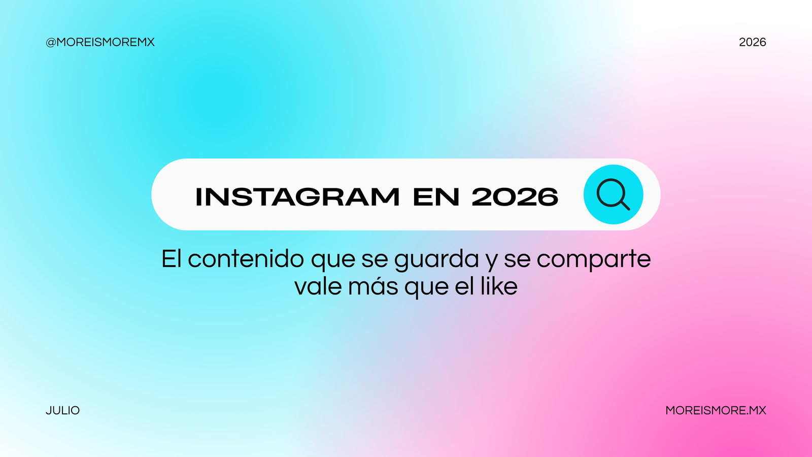 Instagram en 2026: el contenido que se guarda y se comparte vale más que el like